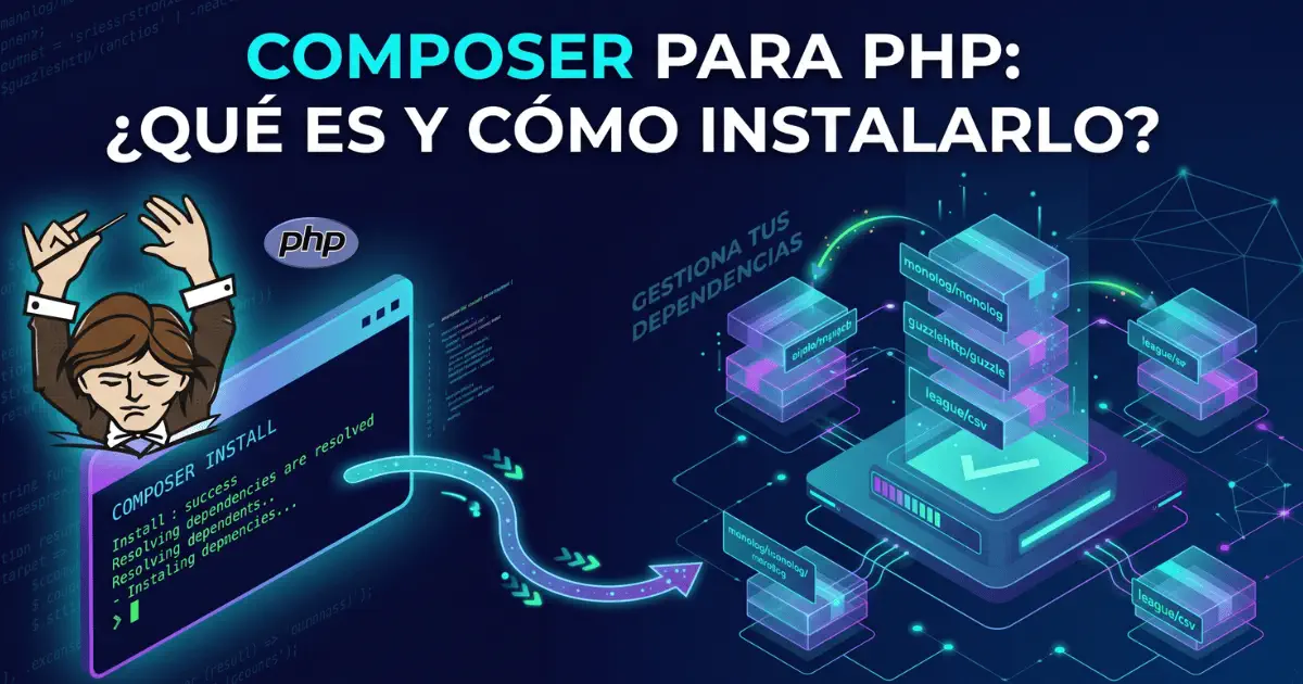 Composer para PHP: qué es y cómo instalar librerías en tu proyecto