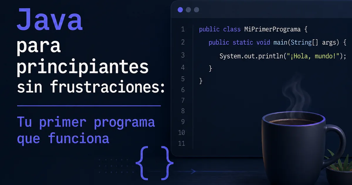 Java para principiantes Tutorial