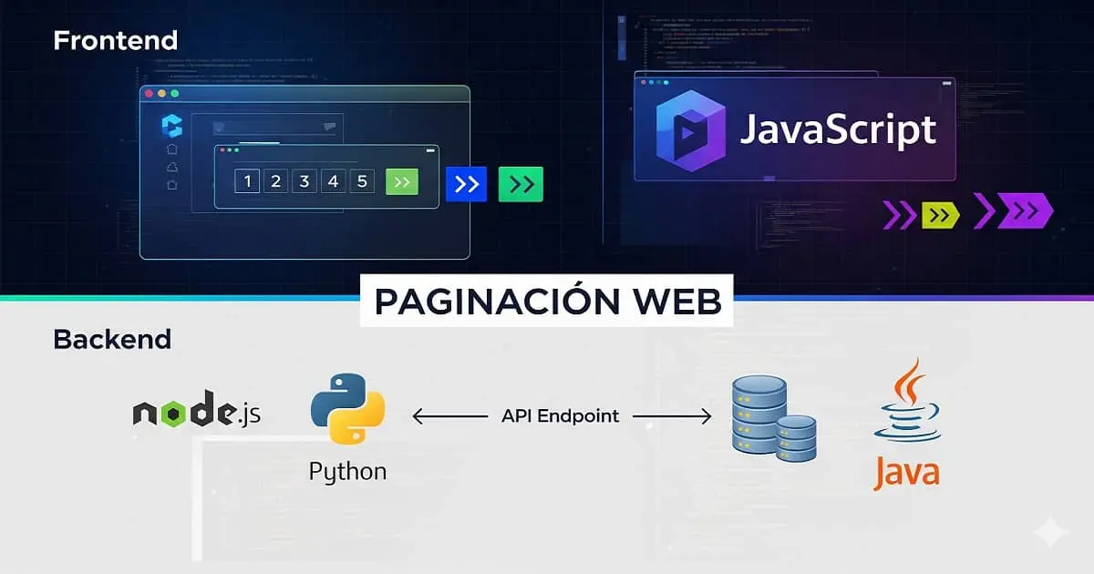 Paginación Web Frontend y Backend Tutorial