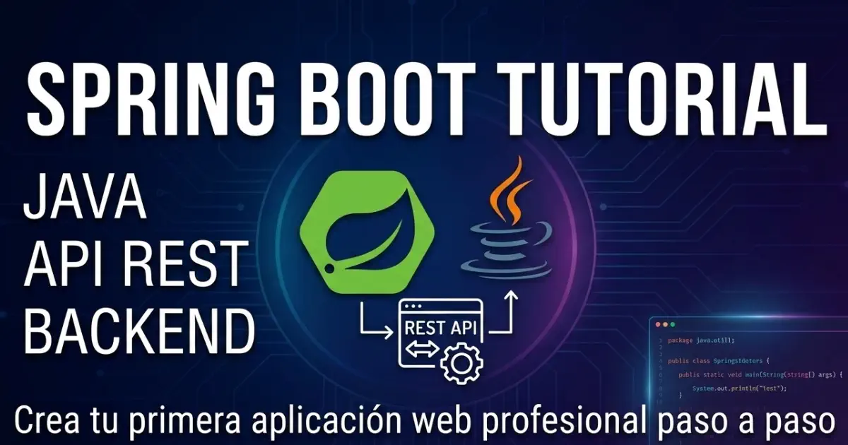 Spring Boot Tutorial Java Aplicación Web